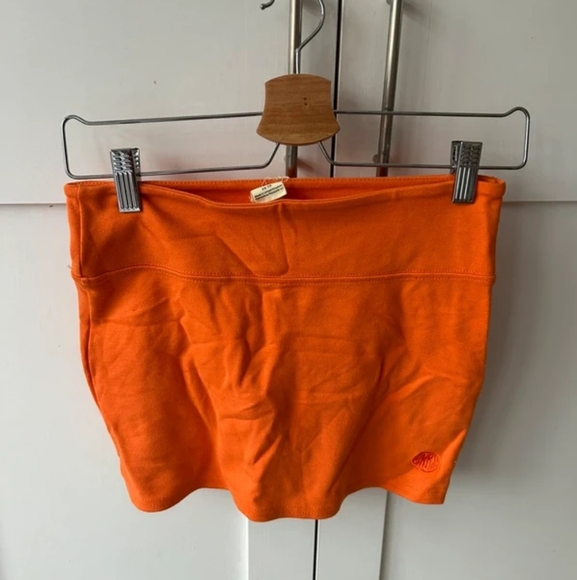 Dresses & Skirts - Orange urban outfitters mini skirt